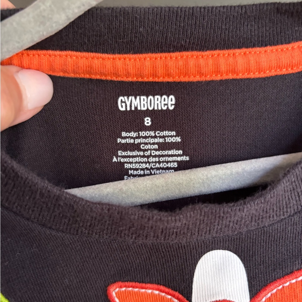 Gymboree Black Skeleton Long Sleeve Tee - Picture 3 of 4